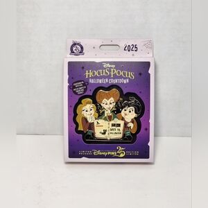 Disney Hocus Pocus Halloween Countdown Jumbo Limited Release Pin - NIB
